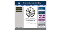 Desktop Screenshot of buffaloclubofthedeaf.org